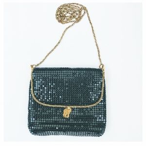 Black Mesh Evening Bag
